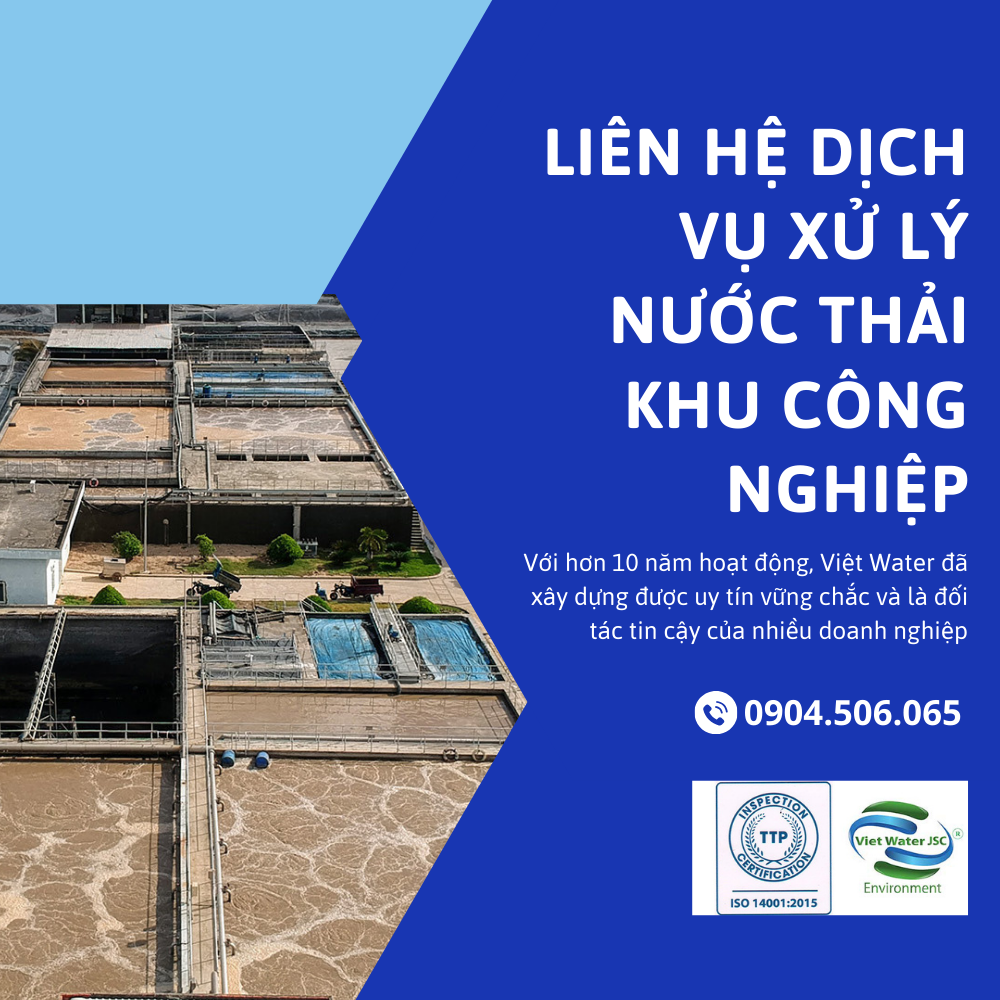 Liên Hệ công ty xử lý nước thải khu công nghiệp