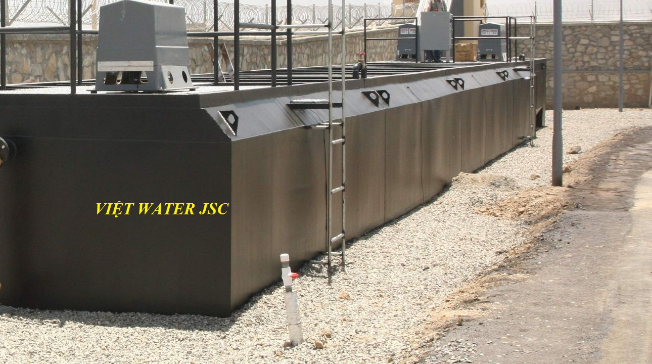 Hệ thống xử lý nước thải bằng thép, composite, nhựa PVC