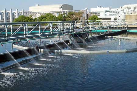 Factory wastewater treatment