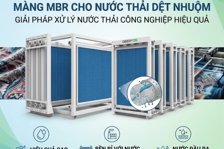 Màng MBR Cho Nước Thải Dệt Nhuộm