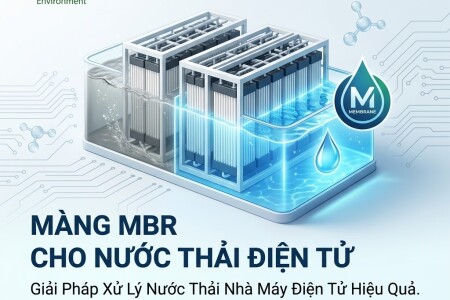Màng MBR Cho Nước Thải Điện Tử