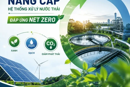 Nâng Cấp Hệ Thống Xử Lý Nước Thải Đáp Ứng Net Zero