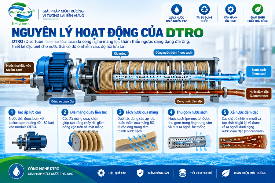 Nguyên lý hoạt động của DTRO