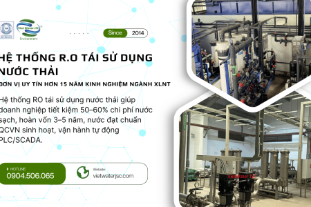 Hệ Thống R.O Tái Sử Dụng Nước Thải