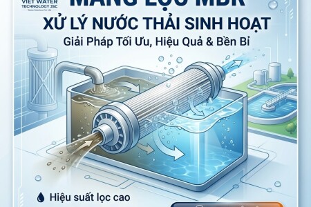 Màng Lọc MBR Xử Lý Nước Thải Sinh Hoạt