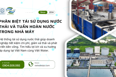 Phân Biệt Tái Sử Dụng Nước Thải Và Tuần Hoàn Nước Trong Nhà Máy | Việt Water