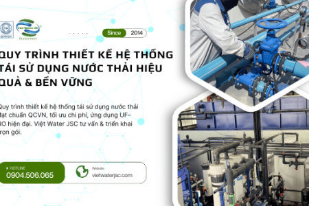 Quy Trình Thiết Kế Hệ Thống Tái Sử Dụng Nước Thải | Giải Pháp Bền Vững – Việt Water JSC