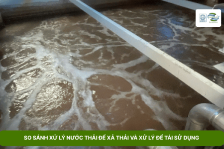 So Sánh Xử Lý Nước Thải Để Xả Thải Và Xử Lý Để Tái Sử Dụng