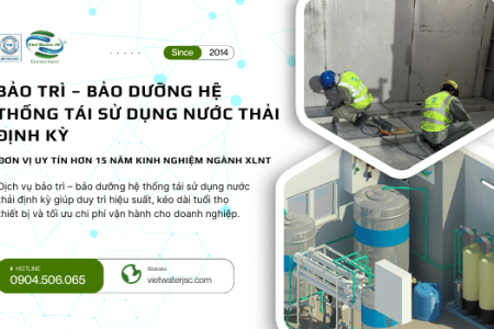 Maintenance and Servicing of Wastewater Reuse Systems