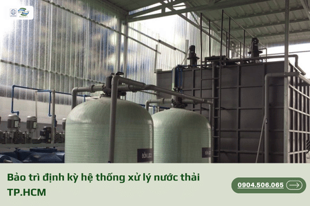 Bảo trì định kỳ hệ thống xử lý nước thải TP.HCM
