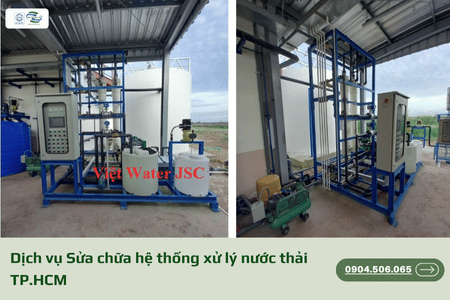 Dịch vụ Sửa chữa hệ thống xử lý nước thải TP.HCM
