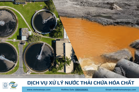 Dịch vụ Xử lý nước thải chứa hóa chất, kim loại nặng
