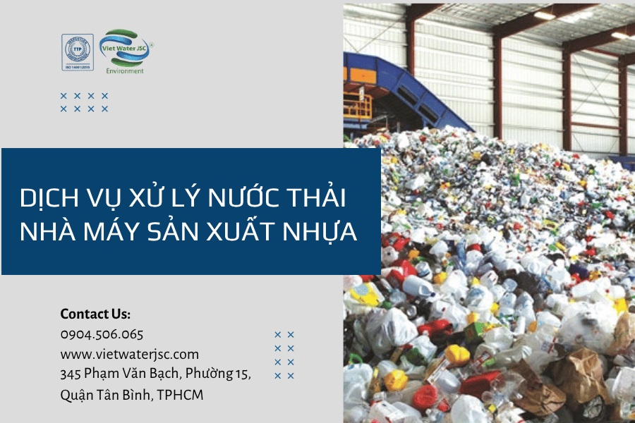 Dịch vụ xử lý nước thải nhà máy sản xuất nhựa 1