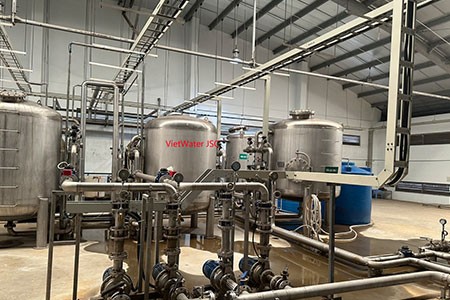 Project for Water Treatment System at Nutifood Vietnam Dairy Factory