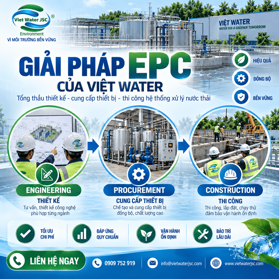 Giải pháp EPC của VIỆT WATER