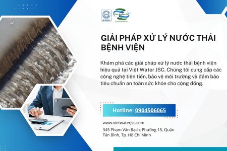 Giải pháp xử lý nước thải bệnh viện