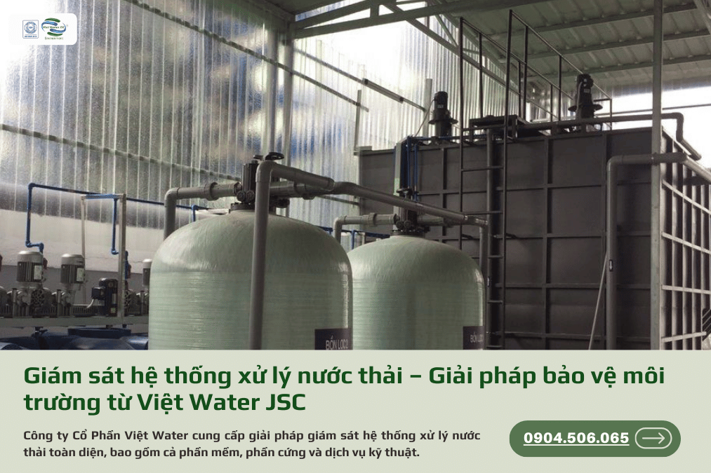 Giám sát hệ thống xử lý nước thải 1