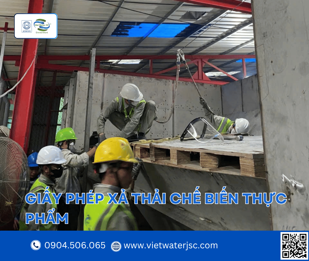 Giấy phép xử lý nước thải 1