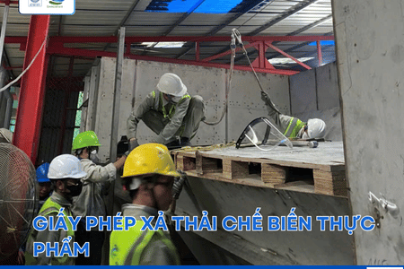 Giấy phép xả thải chế biến thực phẩm