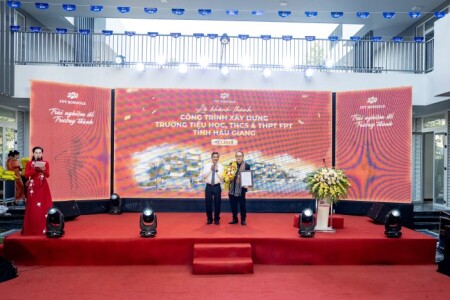 FPT inaugurated Primary, Secondary and High School in Hau Giang