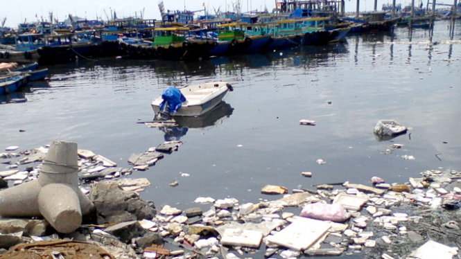 nước thải cảng cá2