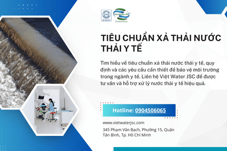 Tiêu chuẩn xả thải nước thải y tế