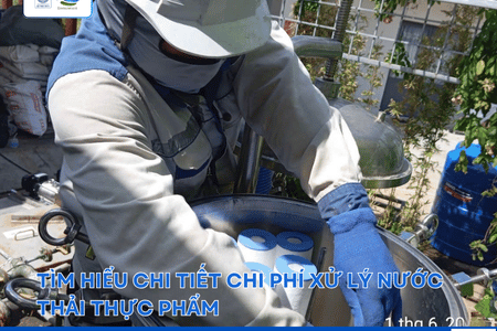 Tìm hiểu chi tiết chi phí xử lý nước thải thực phẩm
