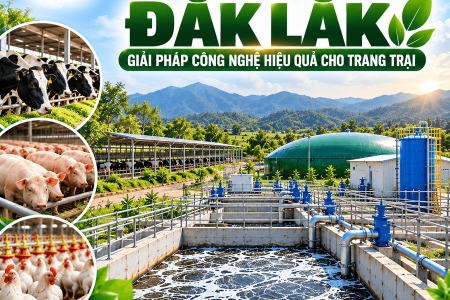 Xử Lý Nước Thải Chăn Nuôi Đắk Lắk