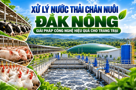 Xử Lý Nước Thải Chăn Nuôi Đắk Nông