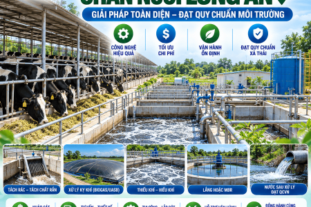 Xử Lý Nước Thải Chăn Nuôi Long An