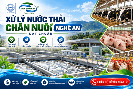 Xử Lý Nước Thải Chăn Nuôi Nghệ An Đạt Chuẩn