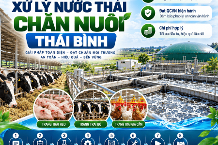 Xử Lý Nước Thải Chăn Nuôi Thái Bình