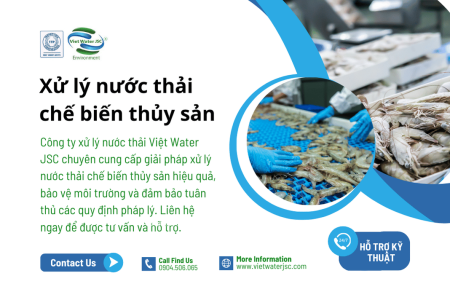 Xử lý nước thải chế biến thủy sản