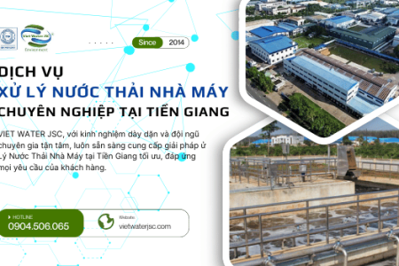 Xử Lý Nước Thải Nhà Máy tại Tiền Giang