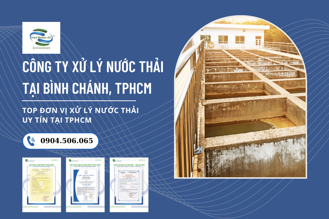 XỬ LÝ NƯỚC THẢI TẠI BÌNH CHÁNH