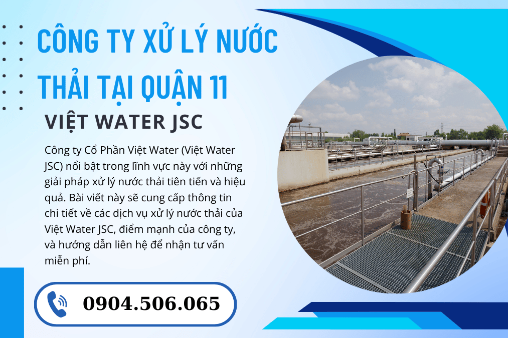 XỬ LÝ NƯỚC THẢI TẠI QUẬN 11