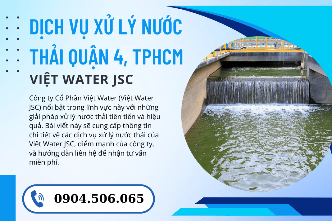 Xử lý nước thải tại Quận 4