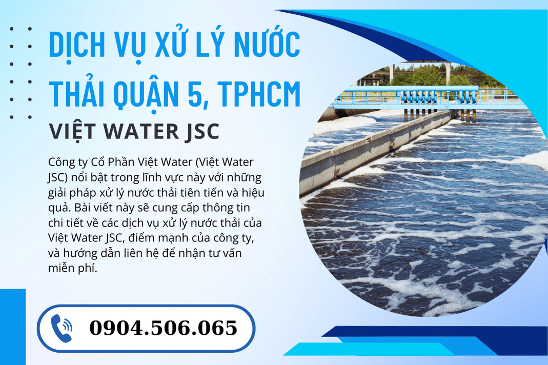 Xử lý nước thải tại Quận 5