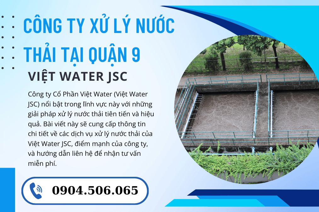 XỬ LÝ NƯỚC THẢI TẠI QUẬN 9