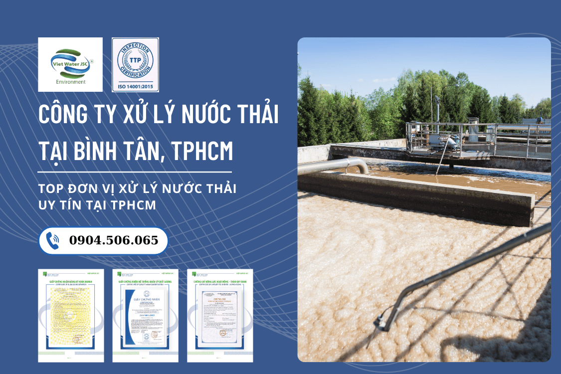 XỬ LÝ NƯỚC THẢI TẠI QUẬN BÌNH TÂN