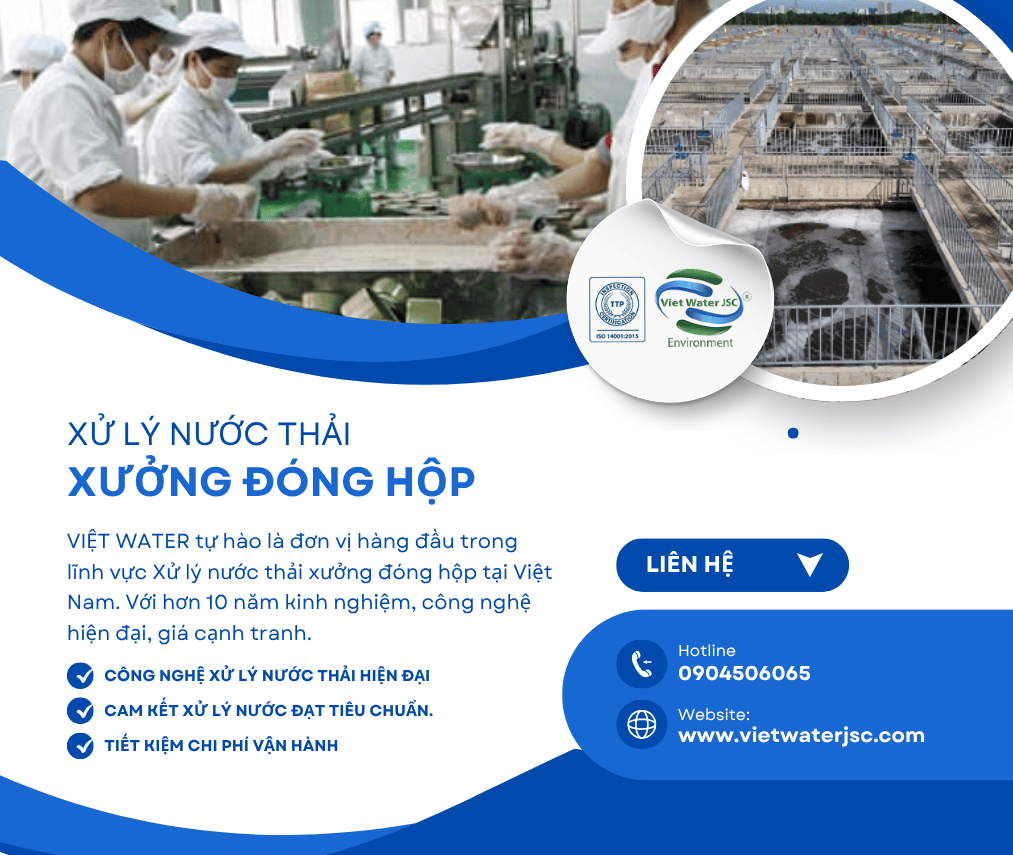 Xử lý nước thải xưởng đóng hộp 2